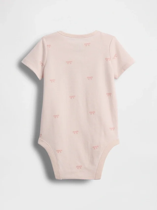 Baby First Favorites Body aus Bio-Baumwolle mit Schleife