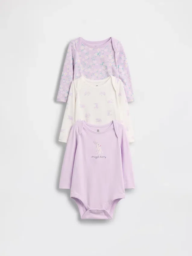 Baby First Favorites Bodys aus Bio-Baumwolle (3er-Pack)
