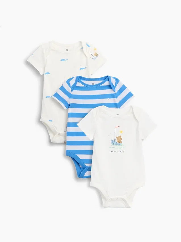 Baby First Favorites Bodys aus Bio-Baumwolle (3er-Pack)
