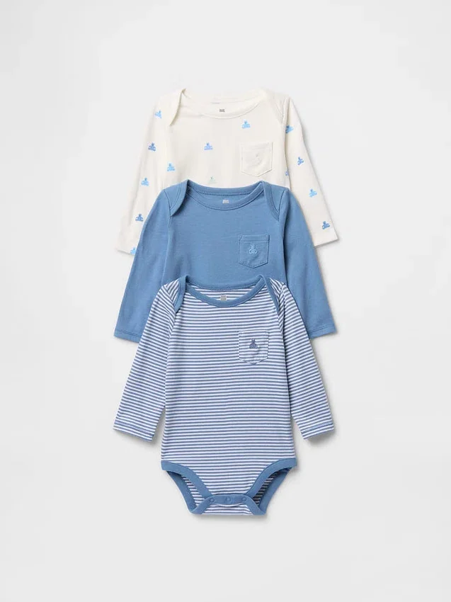 Baby First Favorites Bodys aus Bio-Baumwolle (3er-Pack)