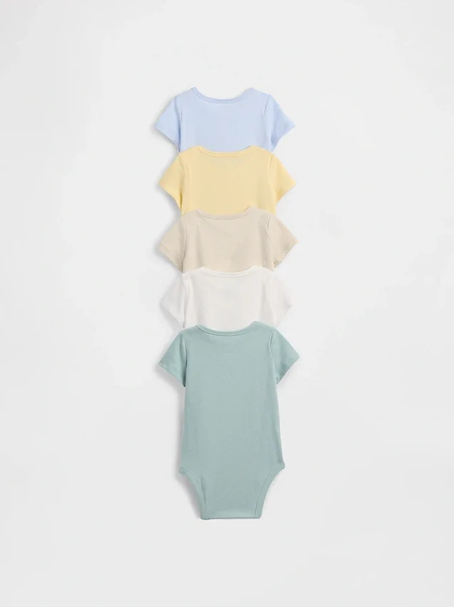 Baby First Favorites Bodys aus Bio-Baumwolle (5er-Pack)