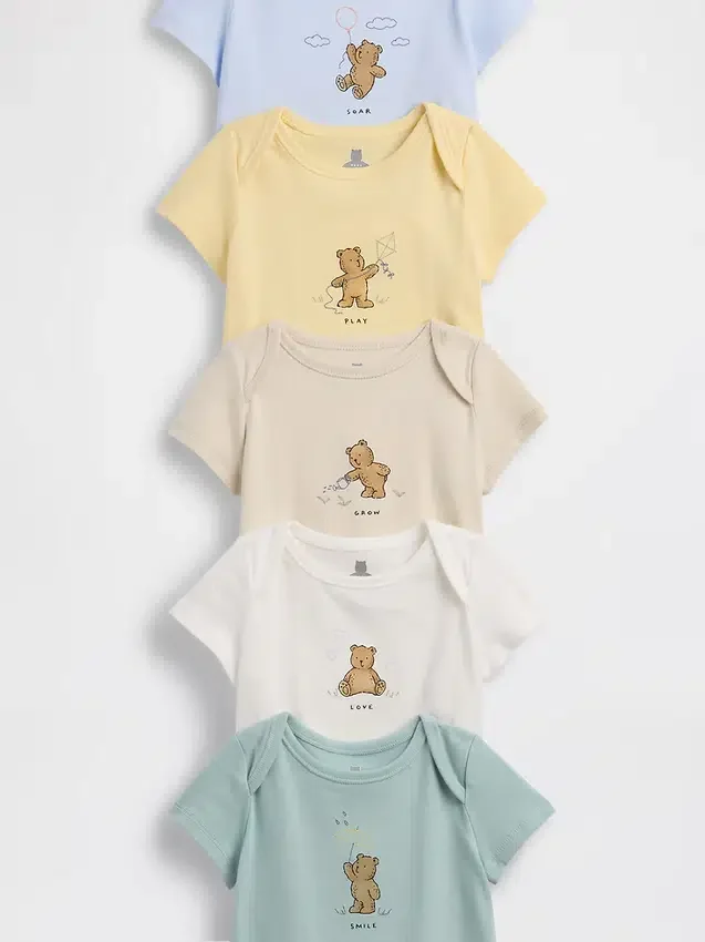 Baby First Favorites Bodys aus Bio-Baumwolle (5er-Pack)