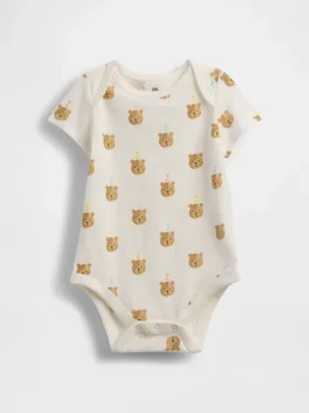 Baby First Favorites Bodys aus Bio-Baumwolle mit Brannan-Bär-Motiv