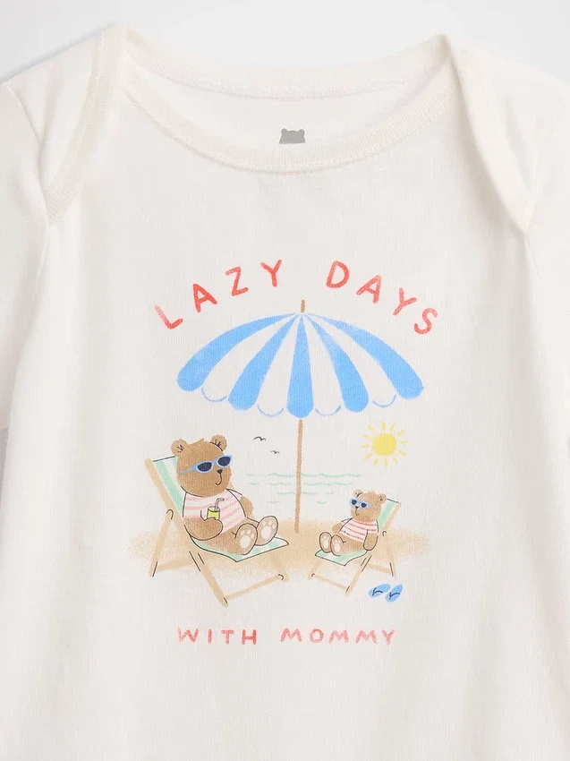 Baby First Favorites Bodys aus Bio-Baumwolle mit Motiv