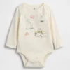 Baby First Favorites Bodys aus Bio-Baumwolle mit NYC-Logo-Tasche