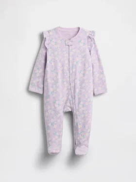 Baby First Favorites Einteiler mit Füßchen aus Bio-Baumwolle