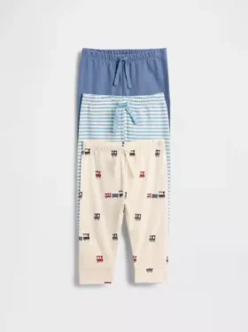 Baby First Favorites Pull-On-Hosen aus Bio-Baumwolle (3er-Pack)