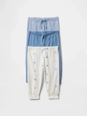 Baby First Favorites Pull-On-Hosen aus Bio-Baumwolle (3er-Pack)