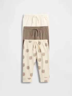 Baby First Favorites Pull-On-Hosen aus Bio-Baumwolle (3er-Pack)