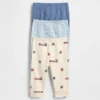 Baby First Favorites Pull-On-Hosen aus Bio-Baumwolle (3er-Pack)