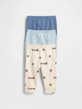 Baby First Favorites Pull-On-Hosen aus Bio-Baumwolle (3er-Pack)