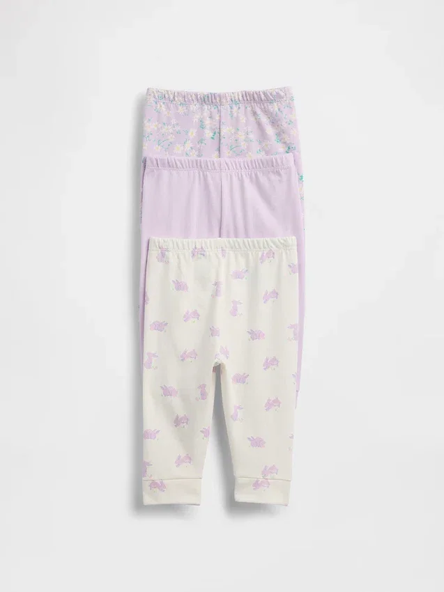 Baby First Favorites Pull-On-Hosen aus Bio-Baumwolle (3er-Pack)
