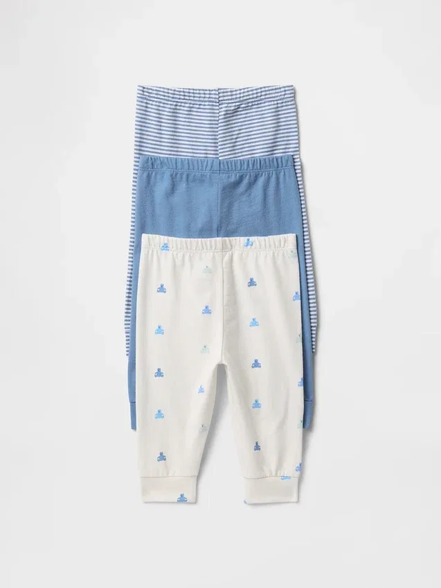 Baby First Favorites Pull-On-Hosen aus Bio-Baumwolle (3er-Pack)