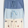 Baby First Favorites Pull-On-Hosen aus Bio-Baumwolle (3er-Pack)