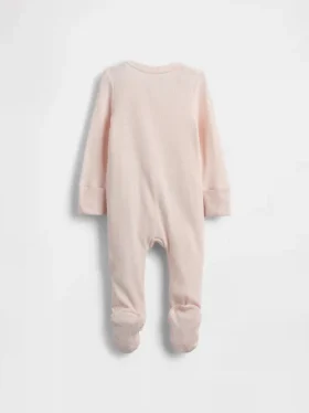 Baby First Favorites Tiny-Rib-Einteiler mit Füßchen