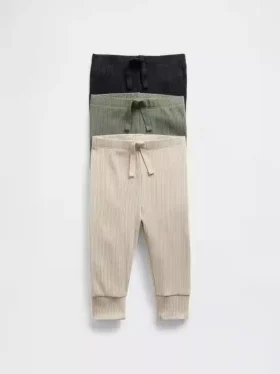 „Baby First Favorites“ Tiny-Rib-Hosen (3er-Pack)