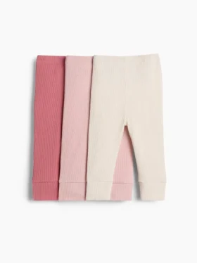 „Baby First Favorites“ Tiny-Rib-Hosen (3er-Pack)