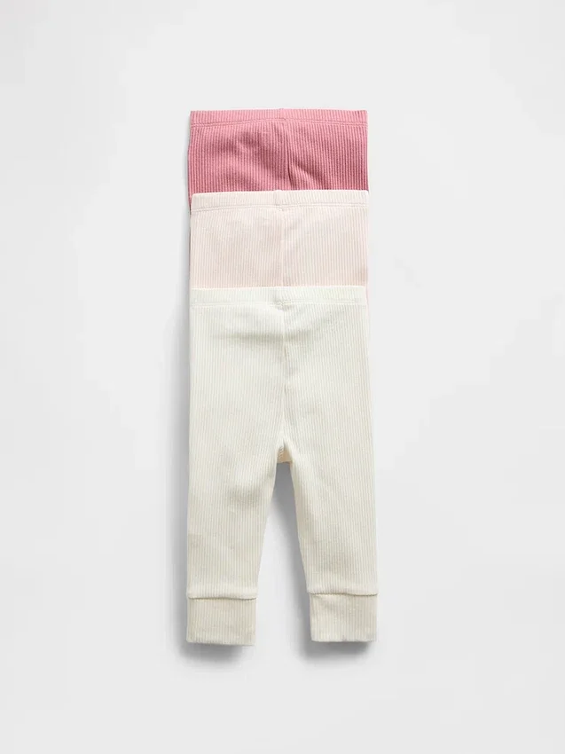 „Baby First Favorites“ Tiny-Rib-Hosen (3er-Pack)