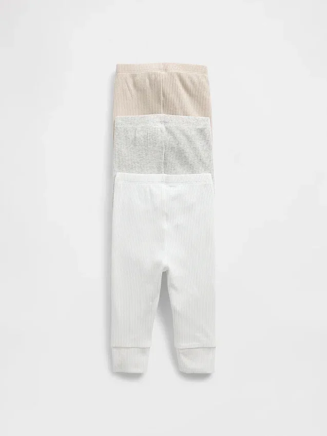 „Baby First Favorites“ Tiny-Rib-Hosen (3er-Pack)