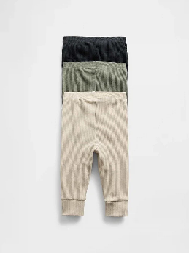„Baby First Favorites“ Tiny-Rib-Hosen (3er-Pack)