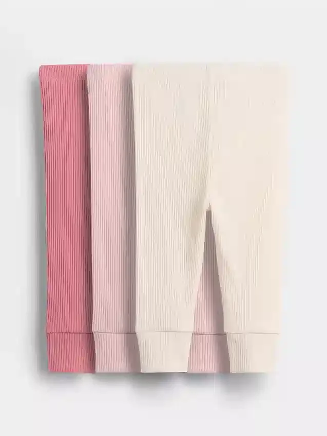 „Baby First Favorites“ Tiny-Rib-Hosen (3er-Pack)