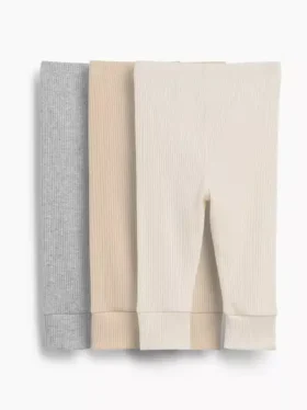 „Baby First Favorites“ Tiny-Rib-Hosen (3er-Pack)