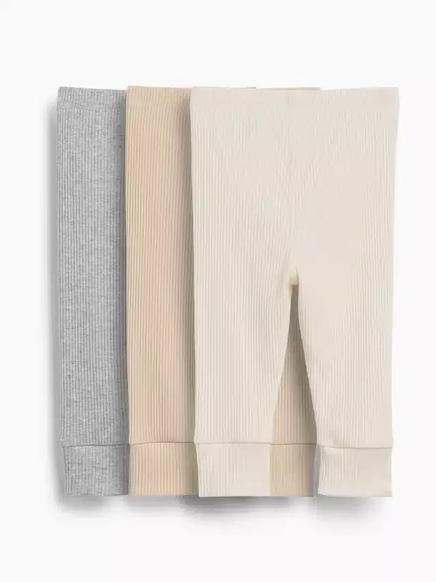 „Baby First Favorites“ Tiny-Rib-Hosen (3er-Pack)