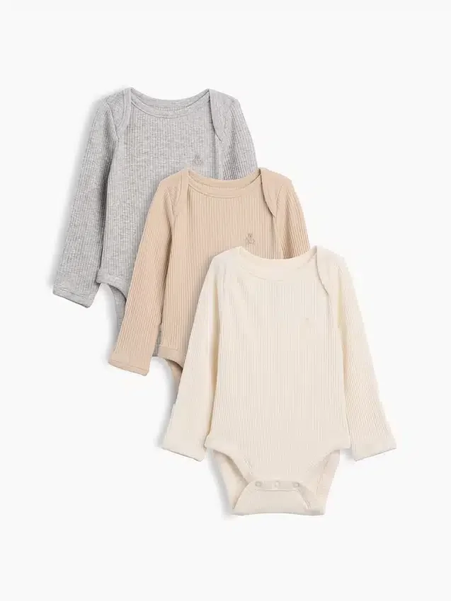 Baby First Favorites Tinyrib-Bodys (3er-Pack)
