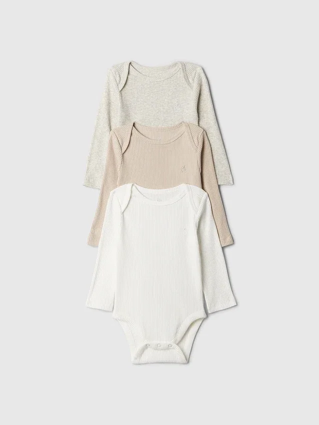Baby First Favorites Tinyrib-Bodys (3er-Pack)