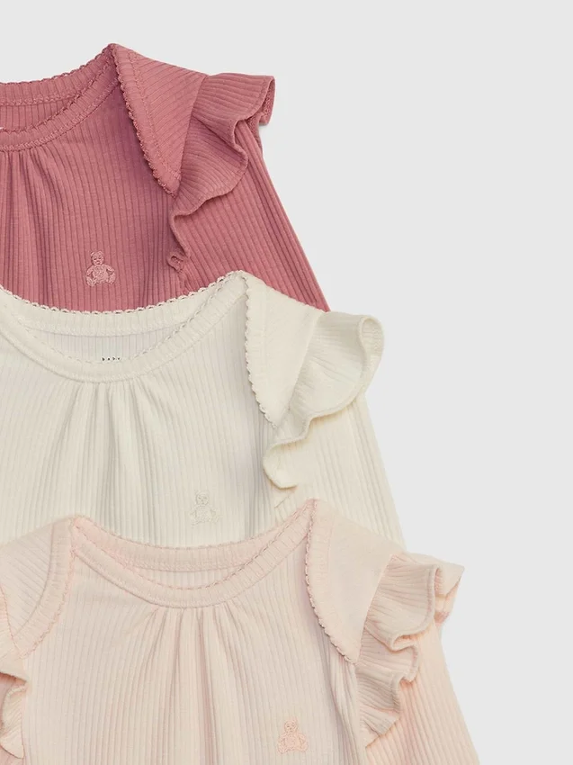 Baby First Favorites Tinyrib-Bodys (3er-Pack)
