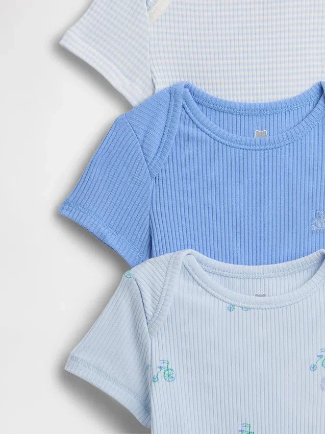 Baby First Favorites Tinyrib-Bodys (3er-Pack)