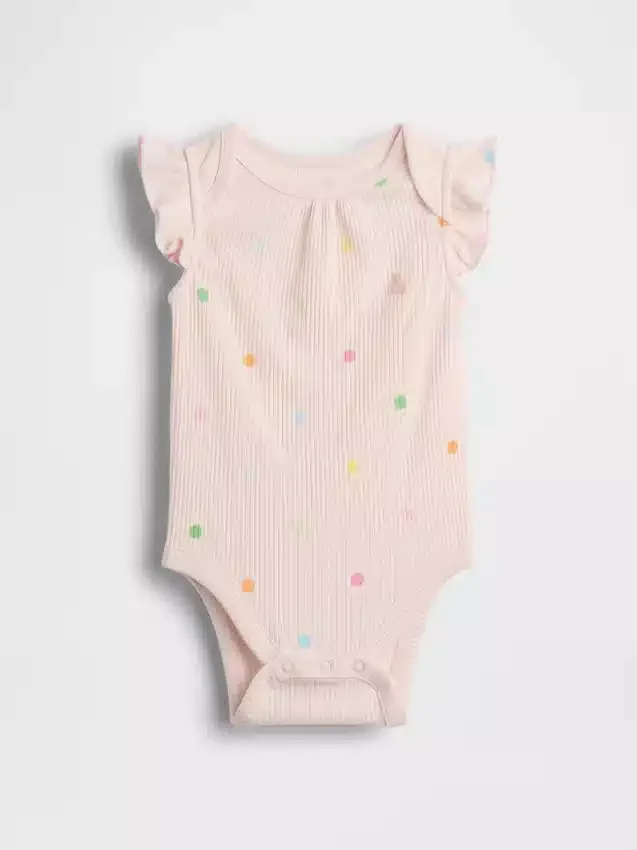 Baby First Favorites Tinyrib-Bodys mit Polka-Dots