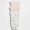 Baby First Favorites Tinyrib-Bodys mit Rüschen (3er-Pack)