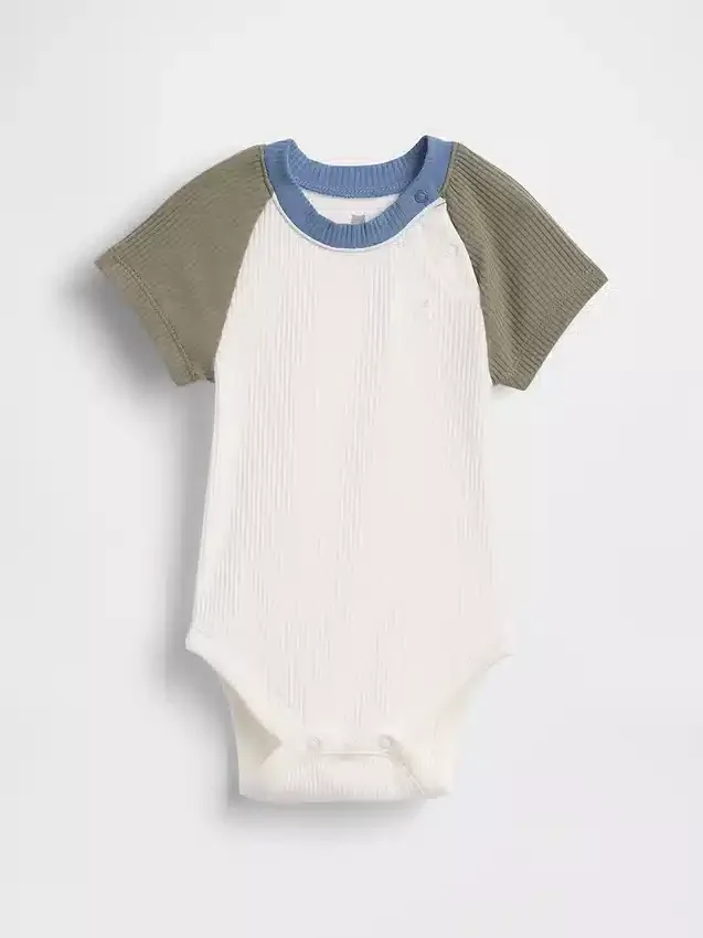 Baby First Favorites Tinyrib-Raglan-Bodys