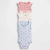 Baby First Favorites Tinyrib Rüschen-Bodys (3er-Pack)