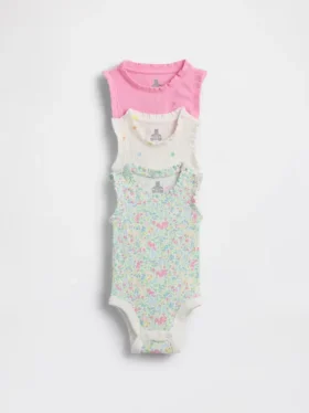 Baby First Favorites Tinyrib Rüschen-Bodys (3er-Pack)