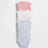 Baby First Favorites Tinyrib Rüschen-Bodys (3er-Pack)