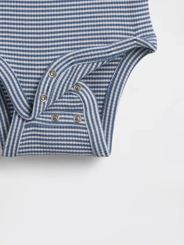 Baby „Grow-With-Me“-Set mit Shorts aus feinem Rippstrick