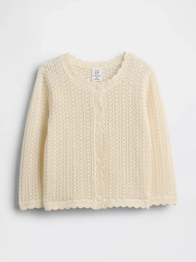 Baby-Häkelcardigan