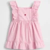 Baby-Jeans-Kleid mit Herz