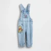 Baby-Jeans-Latzhose mit Winnie-Puuh-Motiv