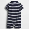 Baby-Jersey-Poloshirt-Shorty-Einteiler