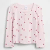Baby & Kleinkind-Henley-Oberteil aus Pointelle