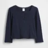 Baby & Kleinkind-Henley-Oberteil aus Pointelle