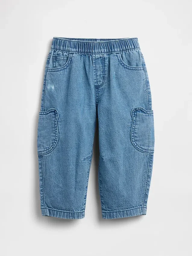 Baby & Kleinkind-Jeans „Brannan Bear Pocket Pull-On Barrel“