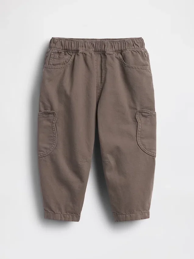 Baby & Kleinkind-Jeans mit Bären-Aufnähern und seitlichen Taschen