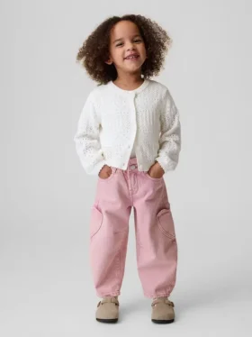Baby & Kleinkind-Jeans mit Herz-Tasche und Hufeisen-Schnitt