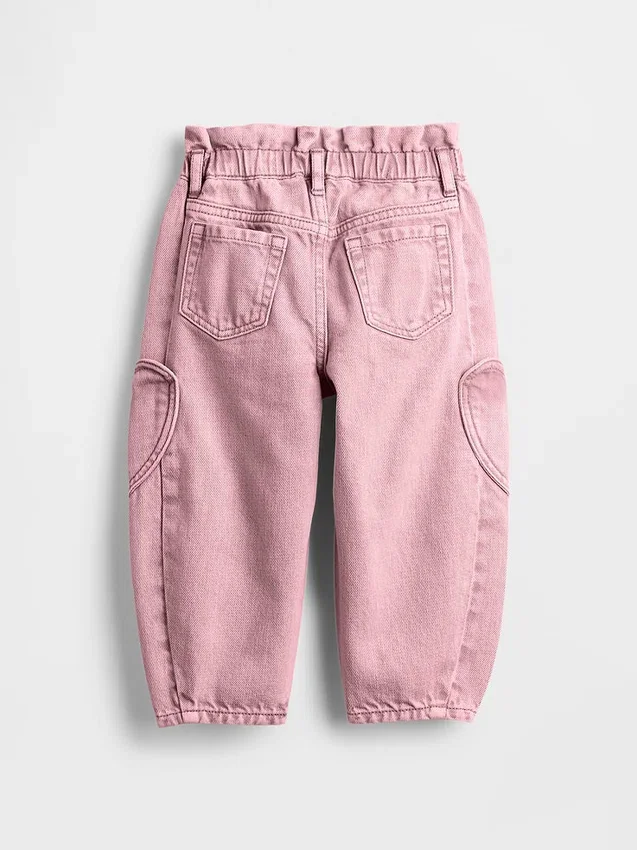 Baby & Kleinkind-Jeans mit Herz-Tasche und Hufeisen-Schnitt