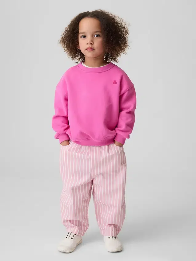 Baby & Kleinkind-Jeans mit Streifenmuster zum Hineinschlüpfen