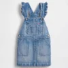 Baby & Kleinkind-Jeans-Rüschen-Latzhose